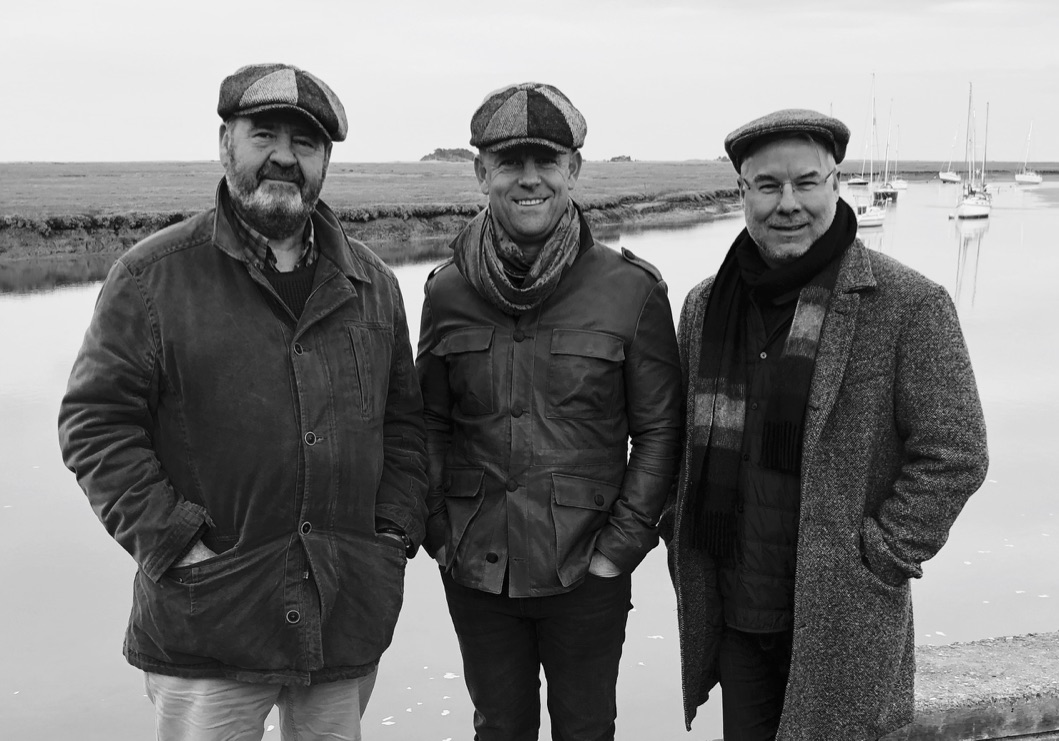 Mark on a trip to England with his buddy Lee and his Dad Tony who lives in Norwich